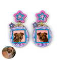 Load image into Gallery viewer, LADY & LORD X BHABSY Y2K POCKET PET PORTRAIT EARRINGS