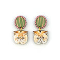 Load image into Gallery viewer, Persian Cat Earrings