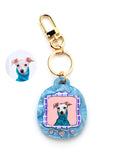 Load image into Gallery viewer, LADY & LORD X BHABSY Y2K POCKET PET PORTRAIT KEYCHAINS