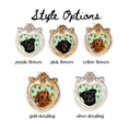 Load image into Gallery viewer, Antique Heart Pet Portrait Necklace(One Pet)