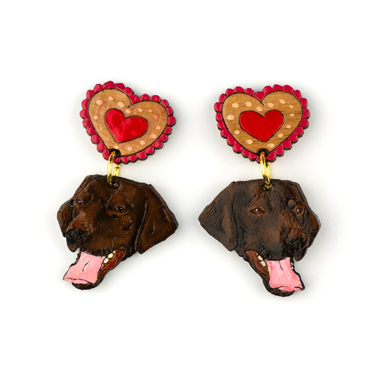 Labrador Earrings
