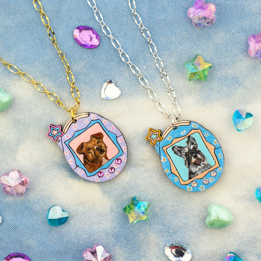 LADY & LORD X BHABSY Y2K POCKET PET PORTRAIT NECKLACE