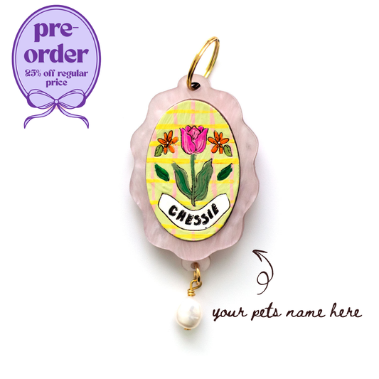 Tulip Pet Tag